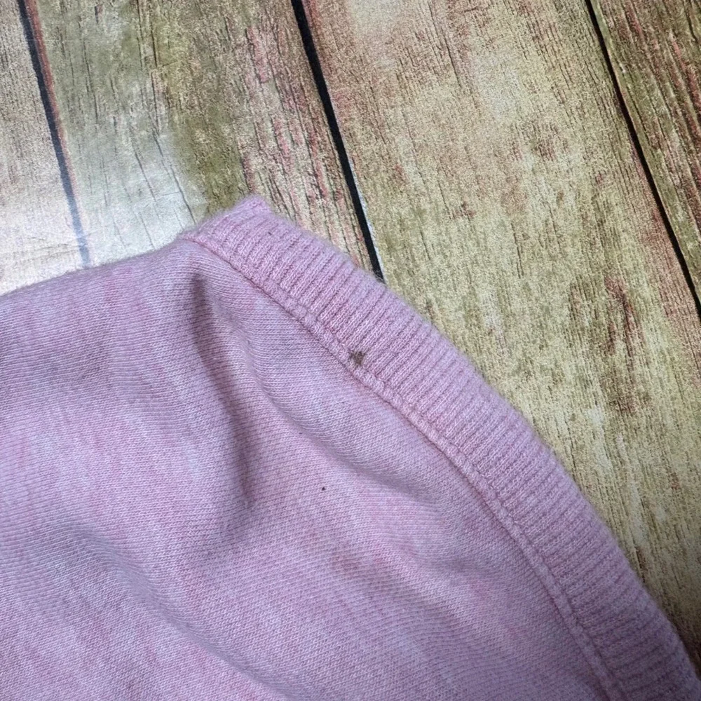 Nike Sportswear Vintage Heather Pink Fleece Athletic Mini Skirt Small